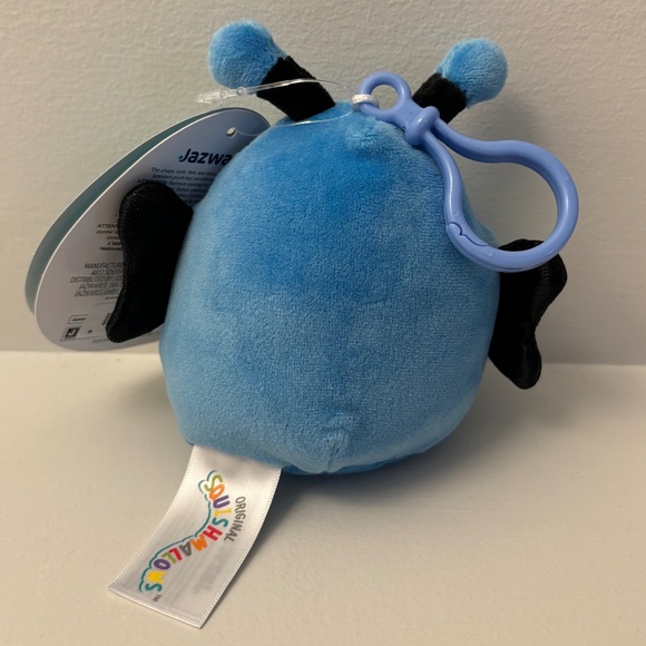 NWT Set of 3 Squishmallow Keychains Moths/Butterfly - Picture 4 of 10